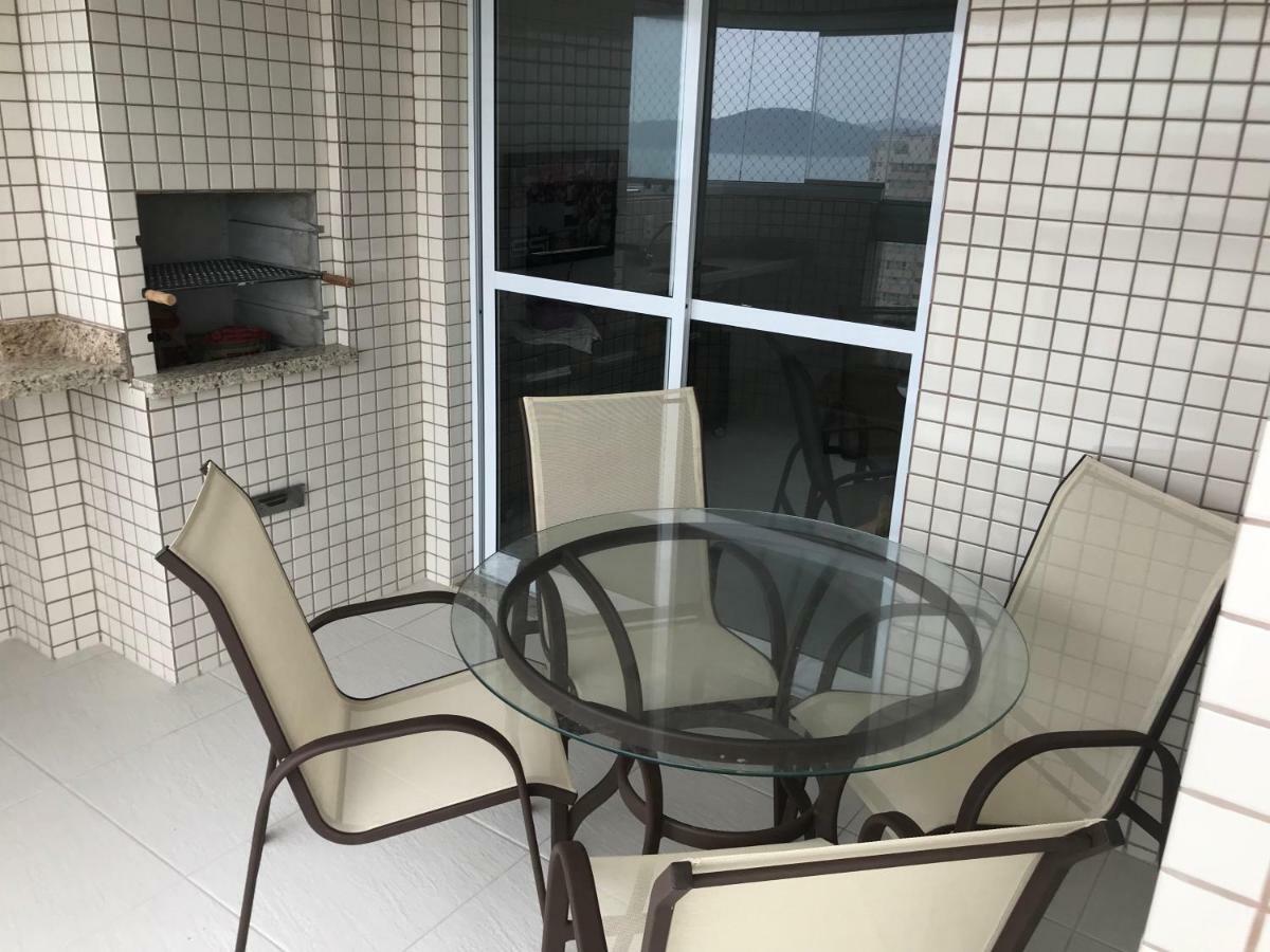 Apto Com Vista Para O Mar, 2 Vagas De Garagem E Churrasqueira Na Varanda プライア・グランデ エクステリア 写真