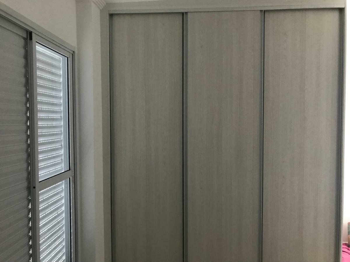 Apto Com Vista Para O Mar, 2 Vagas De Garagem E Churrasqueira Na Varanda プライア・グランデ エクステリア 写真