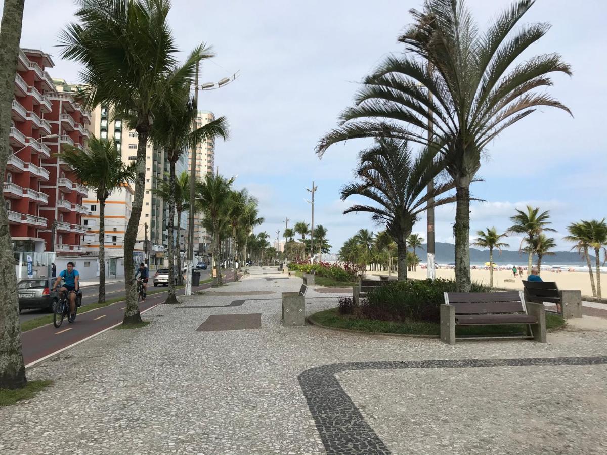 Apto Com Vista Para O Mar, 2 Vagas De Garagem E Churrasqueira Na Varanda プライア・グランデ エクステリア 写真